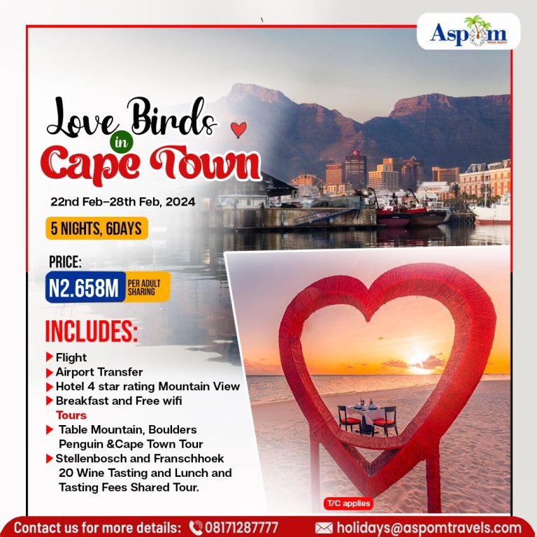 Valentine in Cape Town