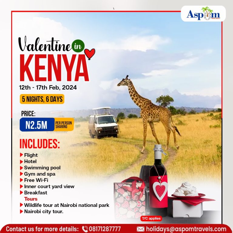 Valentine in Kenya